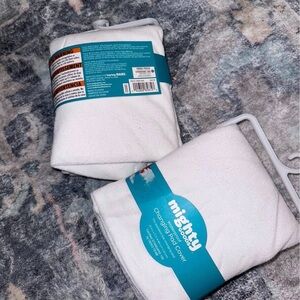 NEW baby White Changing Pad Cover set